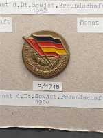 4x DDR Orden Deutsch Sowjetische Freundschaft DSF 1952 1953 1954 1955 Abzeichen