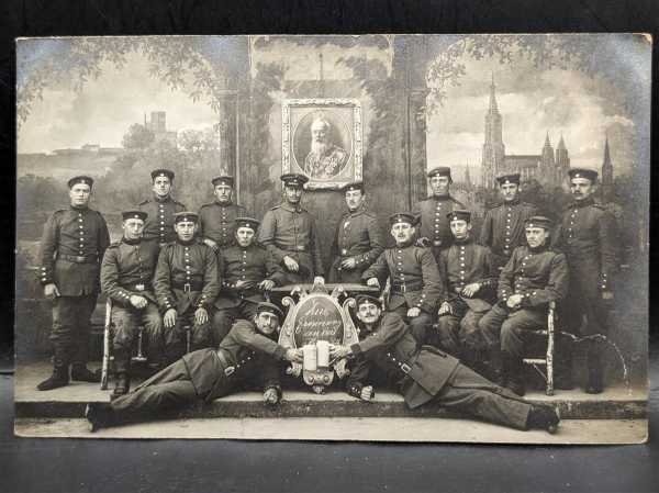 AK Ansichtskarte Postkarte Feldpost Zur Erinnerung an das Kaiser Jahr Regiment