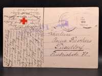 Postkarte Feldpost Ordensspange Kaiser Wilhelm II....