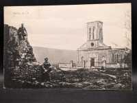 AK Ansichtskarte Postkarte Feldpost Kirche in Ch..... Soldaten