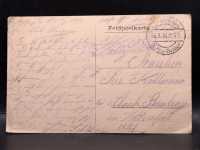 AK Ansichtskarte Postkarte Feldpost Avion Deutscher Militärfriedhof 1916