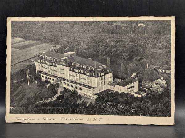 AK Ansichtskarte Postkarte Feldpost Königstein Taunus Taunusheim 1936 Bad Soden