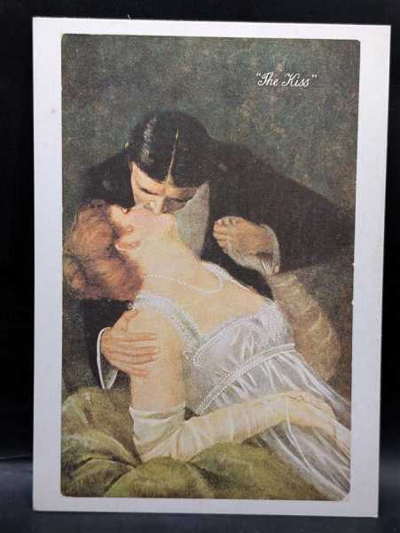 AK Ansichtskarte Postkarte Feldpost Distelhäuser Hefe Weissbier Werbung The Kiss