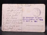 AK Ansichtskarte Postkarte Feldpost Res. Feld. Artill. Rgt. No. 68