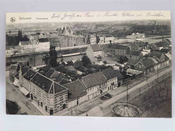 AK Ansichtskarte Postkarte Feldpost Selzaete Panorama