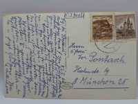 AK Postkarte Feldpost Evangelische Anstalten Purkersdorf Sanatorium Purkersdorf