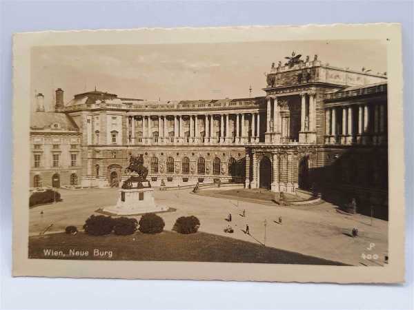 AK Ansichtskarte Postkarte Feldpost Wien Neue Burg 20 Jahre Wiener Messe 1941