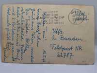 AK Ansichtskarte Postkarte Feldpost Wien Urania Feuertaufe Straße 1941