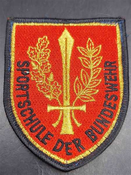 Bundeswehr Patch BW Ärmelabzeichen Sportschule der Bundeswehr Schöner Zustand