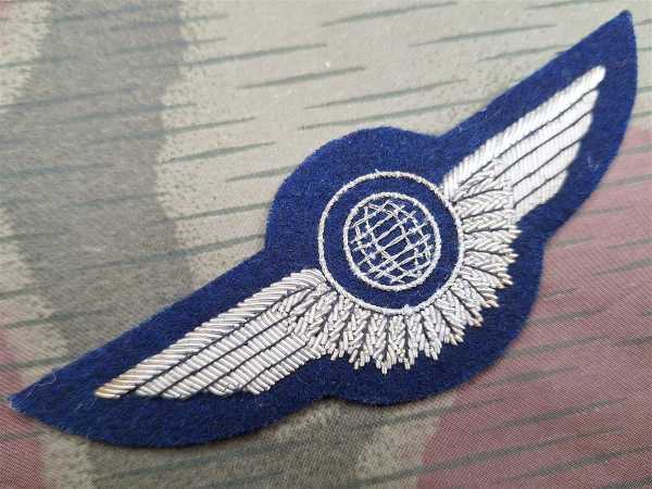 Bundeswehr Patch Tätigkeitsabzeichen Luftfahrzeugbesatzungs Angehörige Silber