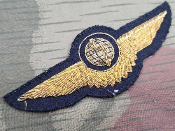 Bundeswehr Patch Tätigkeitsabzeichen Gestickt Gold Bordfunker Dicke Variante RAR