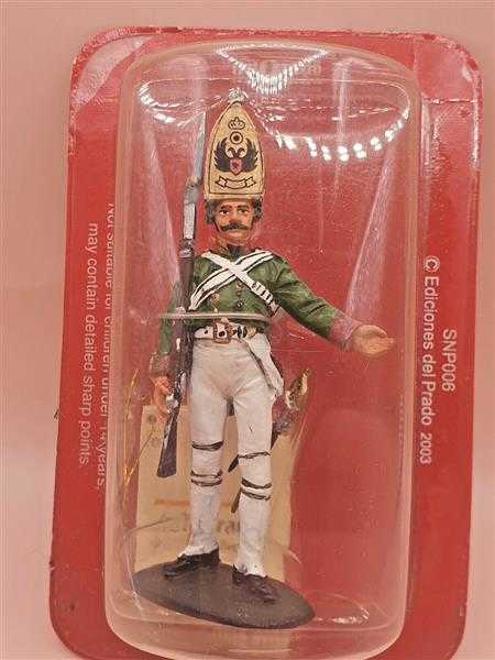 Del Prado Soldaten Napoleonischen Kriege SNP006 Grenadier Russian 1799 Lifeguard