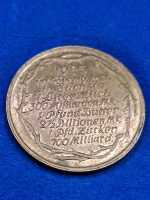 Deutsches Reich Weimar Sachsen Medaille Inflation November 1923 Milch Butter