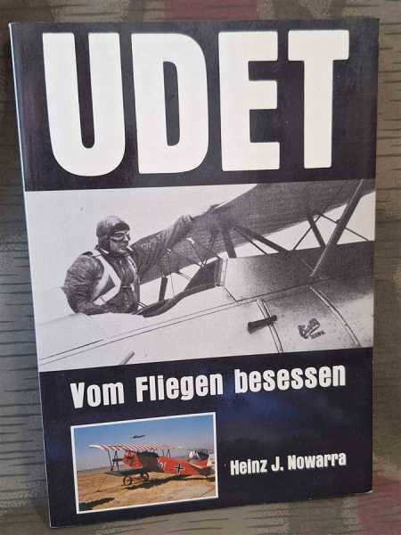 Nowarra Udet Vom Fliegen Besessen Jagdflieger Luftwaffe Luftfahrt Militaria