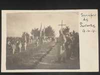 Ak Ansichtskarte Postkarte Feldpost Regiment Friedhof...