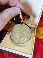 Ehrengeschenk Handball Verband DDR Gold Medaille DTSB Deutscher Meister 1965