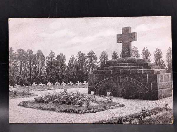 AK Ansichtskarte Postkarte Feldpost im Kreise Löwen Ehrenfriedhof Haach