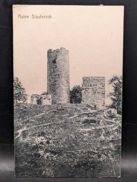 AK Ansichtskarte Postkarte Feldpost Burg Ruine Staufeneck