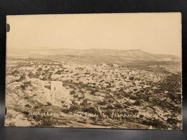 AK Ansichtskarte Postkarte Feldpost Shepherds Field  Bethlehem