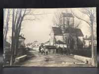 AK Ansichtskarte Postkarte Feldpost St. Masmes Frankreich France Straße