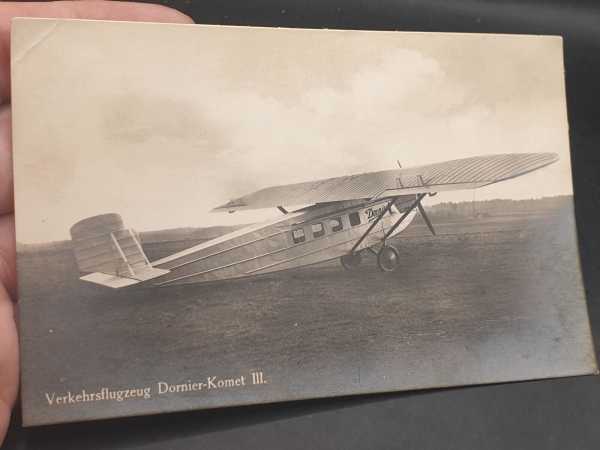 Ak Ansichtskarte Postkarte Verkehrsflugzeug Dornier-Komet III. Militaria