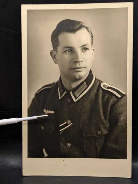 AK Ansichtskarte Postkarte Feldpost Foto Ek2 Eiserne Kreuz Band Uniform