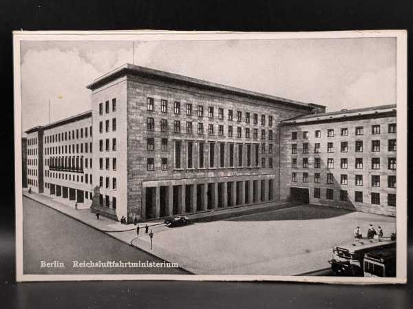 AK Ansichtskarte Postkarte Feldpost Foto Berlin Reichsluftfahrtministerium