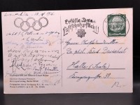 AK Ansichtskarte Postkarte Feldpost Foto Reichssportfeld...