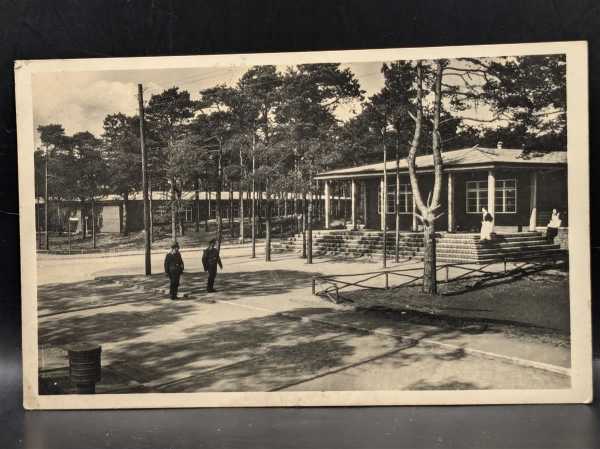 AK Ansichtskarte Postkarte Feldpost Foto 1938 RAD Kaserne Wehrmacht