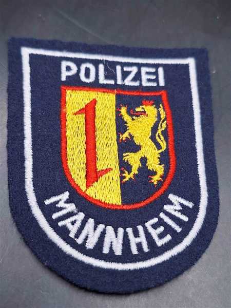 Polizei BRD Ärmelabzeichen Patch Stoffabzeichen Uniform Polizei Mannheim