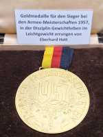 Goldmedaille für den Sieger bei den...