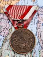 Orden Der Tapferkeit Franz Joseph I Bronze Medaille...