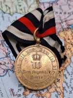 Orden Krieg 1870 / 1871 Medaille Gravur Aus Erobertem...