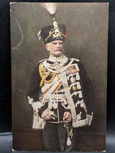 AK Ansichtskarte Postkarte Feldpost Generalfeldmarschall von Mackensen Husaren