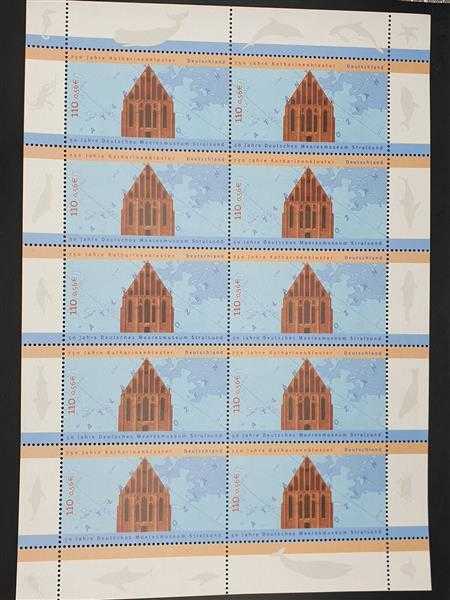 Bund 2001 - 750 Jahre Katharinenkloster postfrisch Briefmarke Bogen Kleinbogen