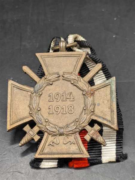 Orden Frontkämpfer Ehrenkreuz 1914-1918 am Band Militaria Hersteller OLC Herz