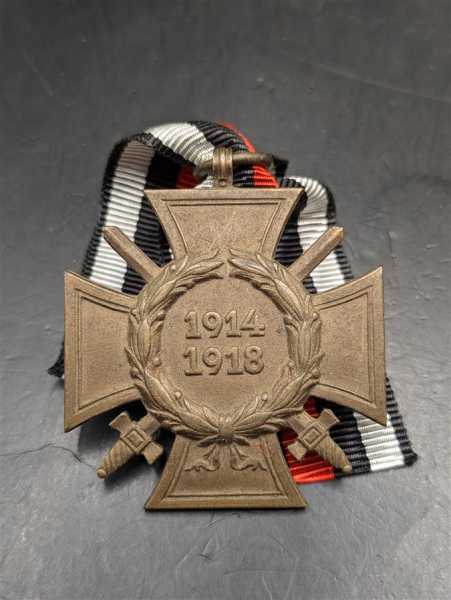 Orden Frontkämpfer Ehrenkreuz 1914-1918 am Band Militaria G 3 Hersteller