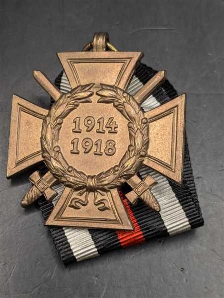 Orden Frontkämpfer Ehrenkreuz 1914-1918 am Band Militaria Sehr Schöner Zustand