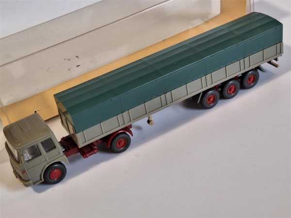 Wiking 477 Büssing LU 7 Lastzug LKW Fahrzeug Eisenbahn H0 1:87 Modellbau