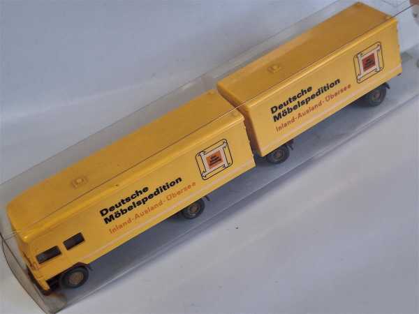 Wiking Deutsche Möbelspedition Inland Ausland Übersee LKW Eisenbahn H0 1:87