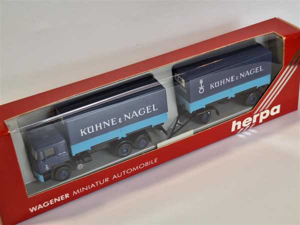 Herpa 859050 Kühne & Nagel OVP LKW Eisenbahn H0 1:87 Modellbau RAR