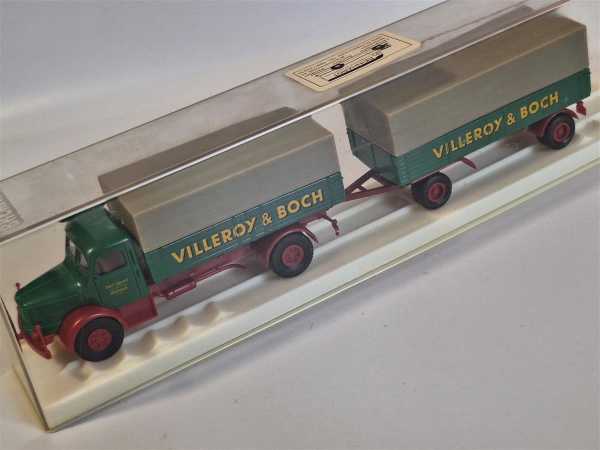 Brekina Villeroy & Boch Krupp  LKW Eisenbahn H0 1:87 Modellbau RAR