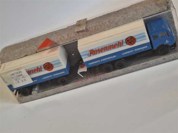 Albedo Rosenmehl Kunstmühlen Landshut-Rosenheim LKW Eisenbahn H0 1:87 Modellbau