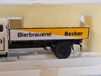 Brekina Bierbrauerei Becker LKW Eisenbahn H0 1:87 Modellbau