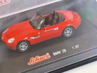 Schuco BMW Z8 Rot Caprio Auto Fahrzeug Eisenbahn H0 1:87...