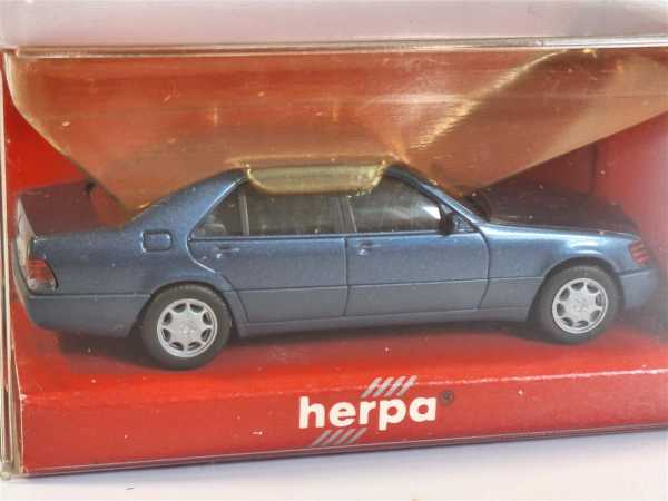 Herpa 3094 Mercedes Benz 600 SEL Auto Fahrzeug Eisenbahn H0 1:87 Modellbau