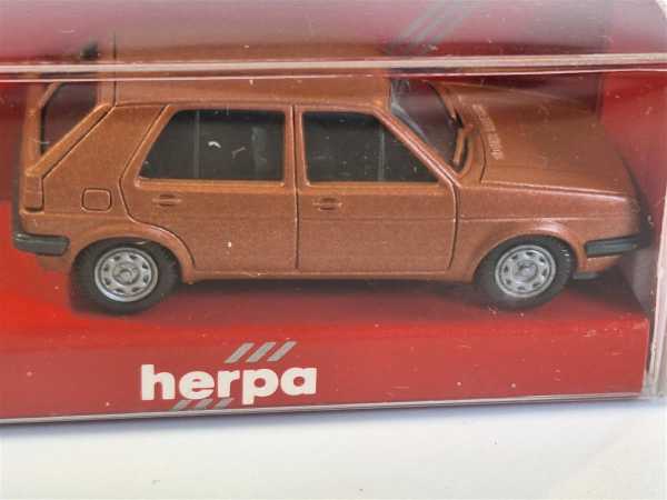 Heroa VW Golf Auto Fahrzeug Eisenbahn H0 1:87 Modellbau