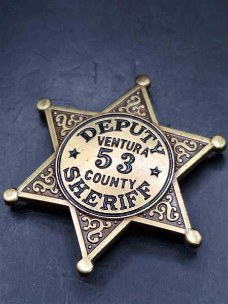 Deputy Sheriff Ventura 53 County Badge Polizei Police US Abzeichen Marke Insigne