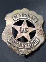 Arizona Marshal US Tombstone Badge Polizei Police...