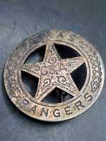 Texas Ranger Co.A. Badge Polizei Police Abzeichen Marke...